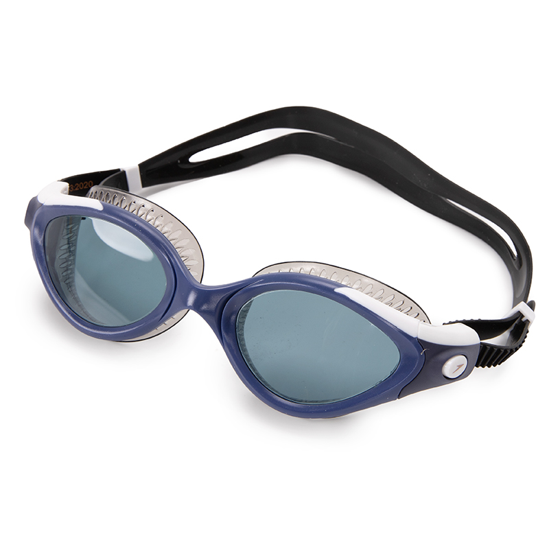 速比涛/SpeedoFUT BIOF FSEAL DUAL GOG AF BLACK/NAVY女平光泳镜8-11314F985